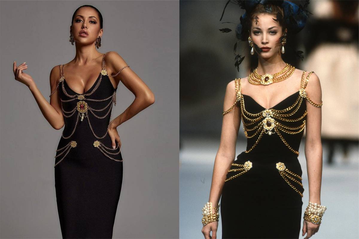 Bella Barnett Under Fire for Copying a Chanel Couture Dress - PAPER Magazine Bella Barnett Under Fire for Copying a Chanel Couture Dress - PAPER Magazine