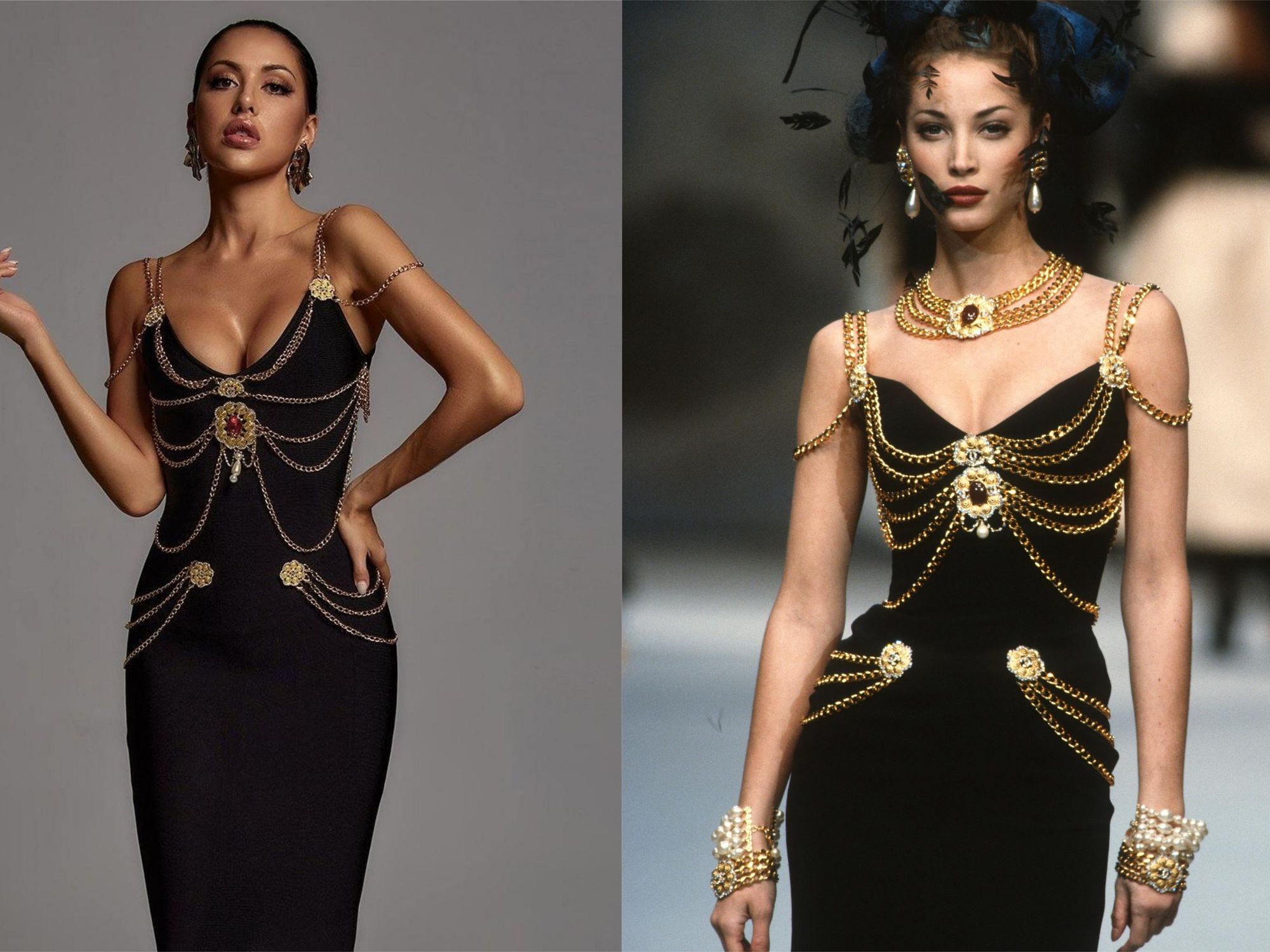 Bella Barnett Under Fire for Copying a Chanel Couture Dress - PAPER Magazine Bella Barnett Under Fire for Copying a Chanel Couture Dress - PAPER Magazine