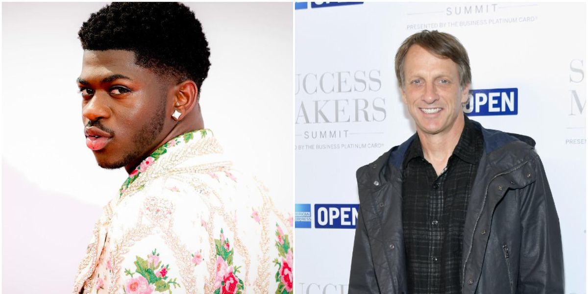 Lil Nas X Fans Call Tony Hawk's Blood Skateboard a Double Standard