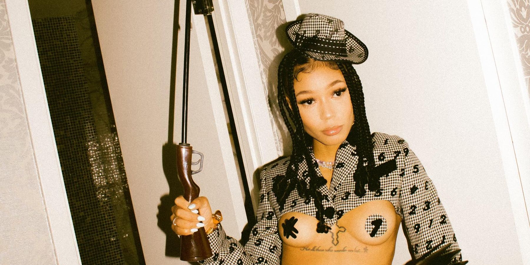 Getting Fitted With Coi Leray for Moschino