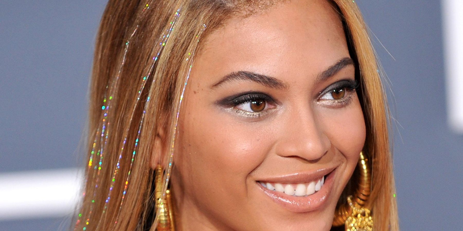 Somehow, Hair Tinsel Is Back in Style