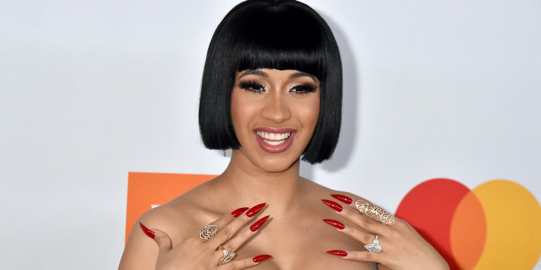 Cardi B Loves Her 'Mustache'