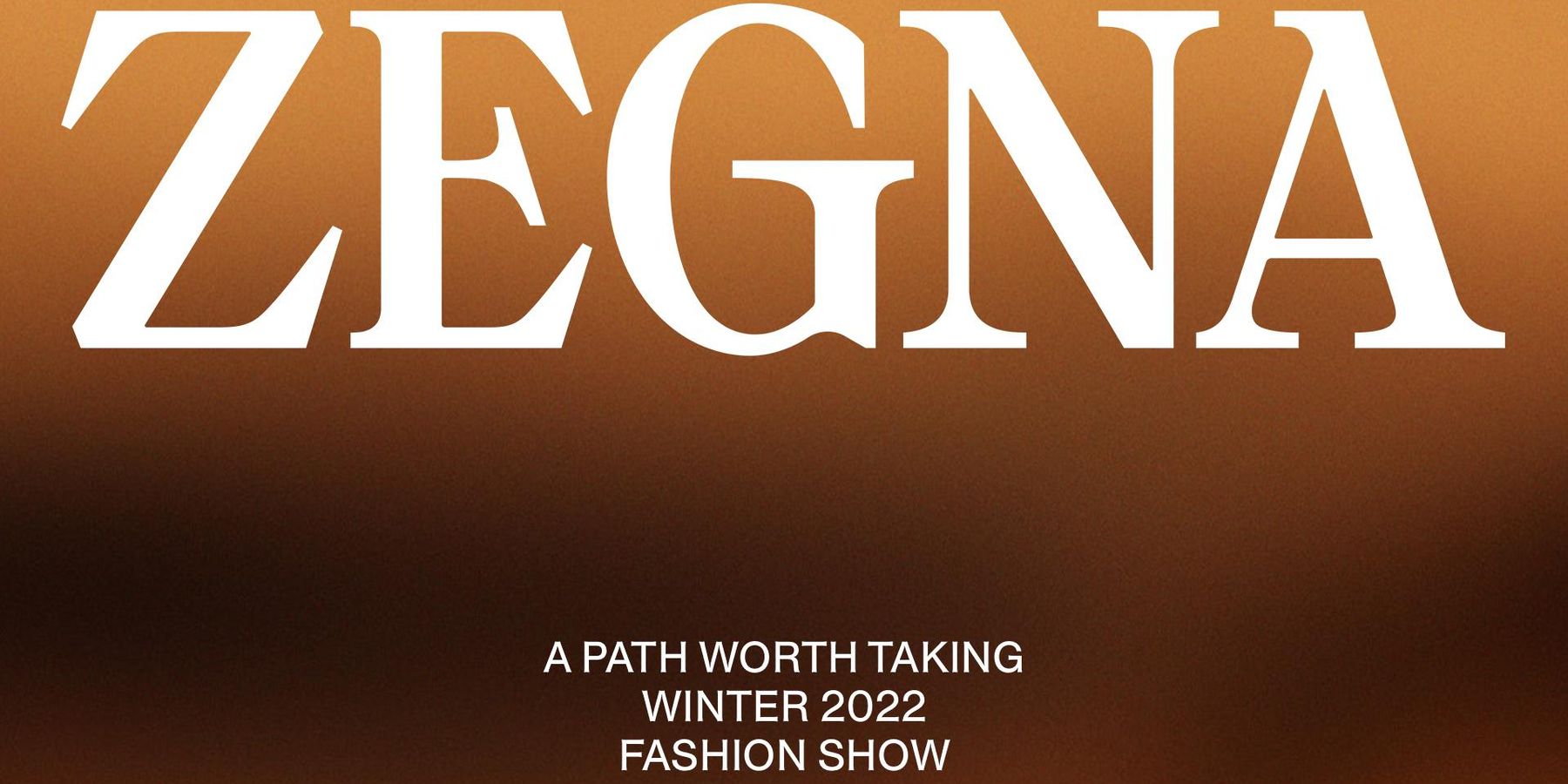 Watch the Zegna XXX Show Live