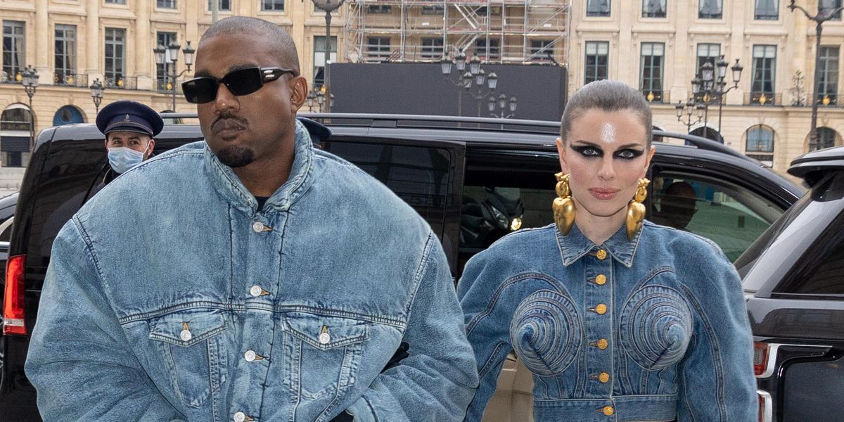 Ye and Julia Fox Make Their Fashion Week Debut