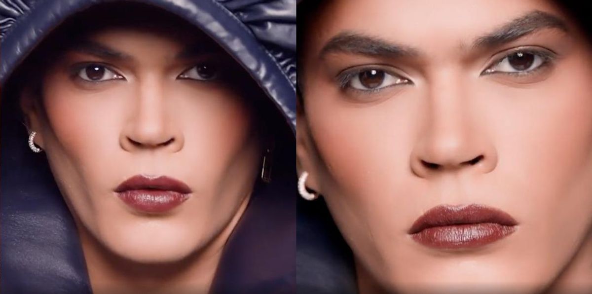 West Dakota Stars in Rihanna's Fenty Beauty Lipstick Campaign
