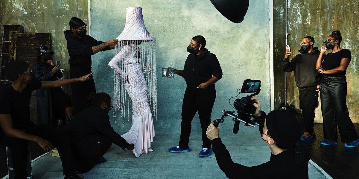 AB+DM on Photographing Black Fashion Fair's First Print Issue