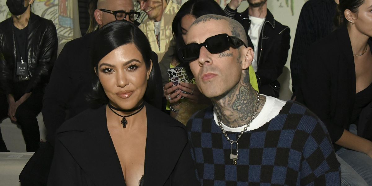 Kourtney Kardashian TP'd Travis Barker's Lawn