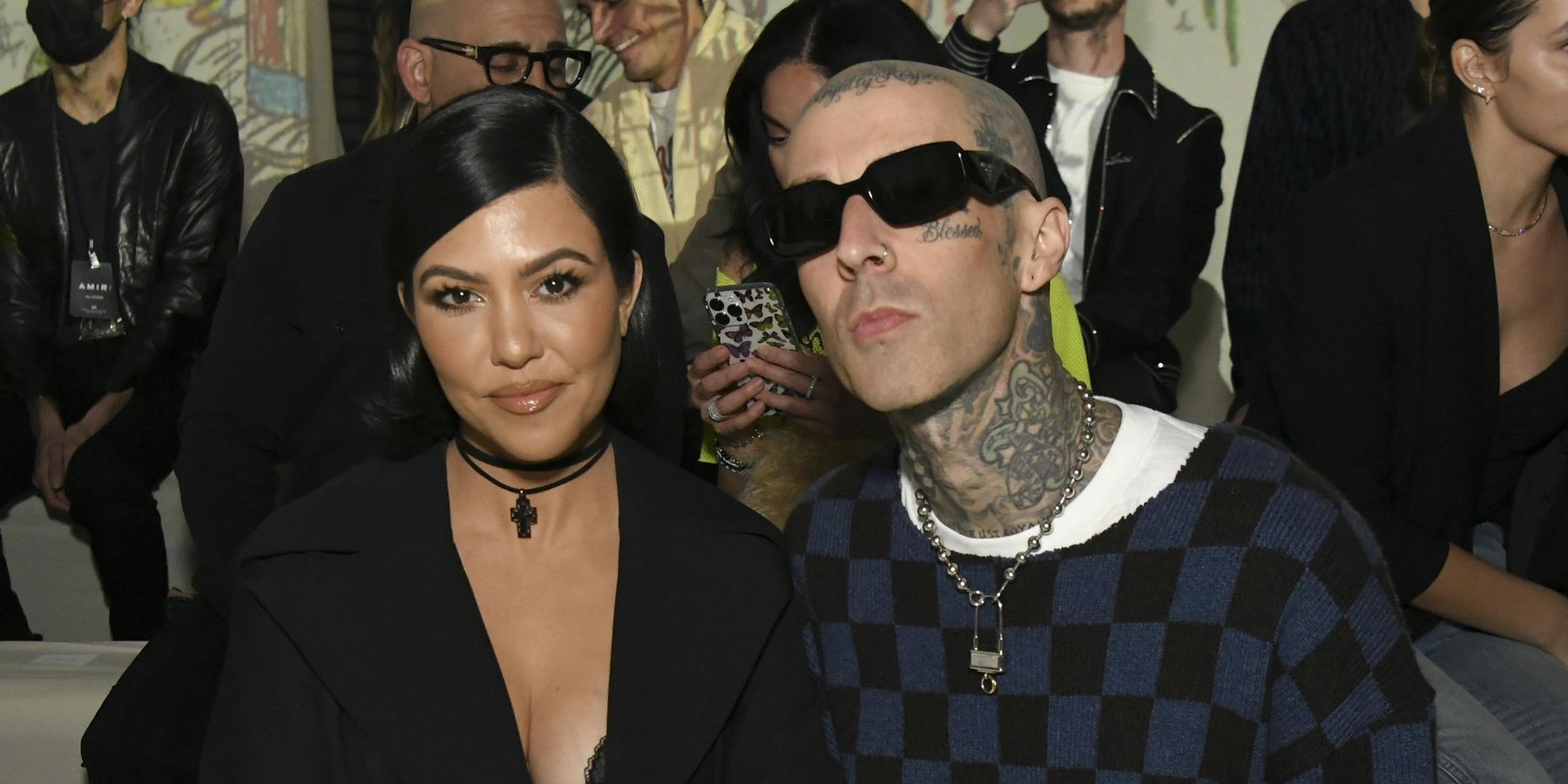Kourtney Kardashian TP'd Travis Barker's Lawn