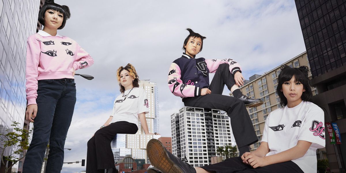 The Linda Lindas Are Giant Punk Barbarellas for Opening Ceremony