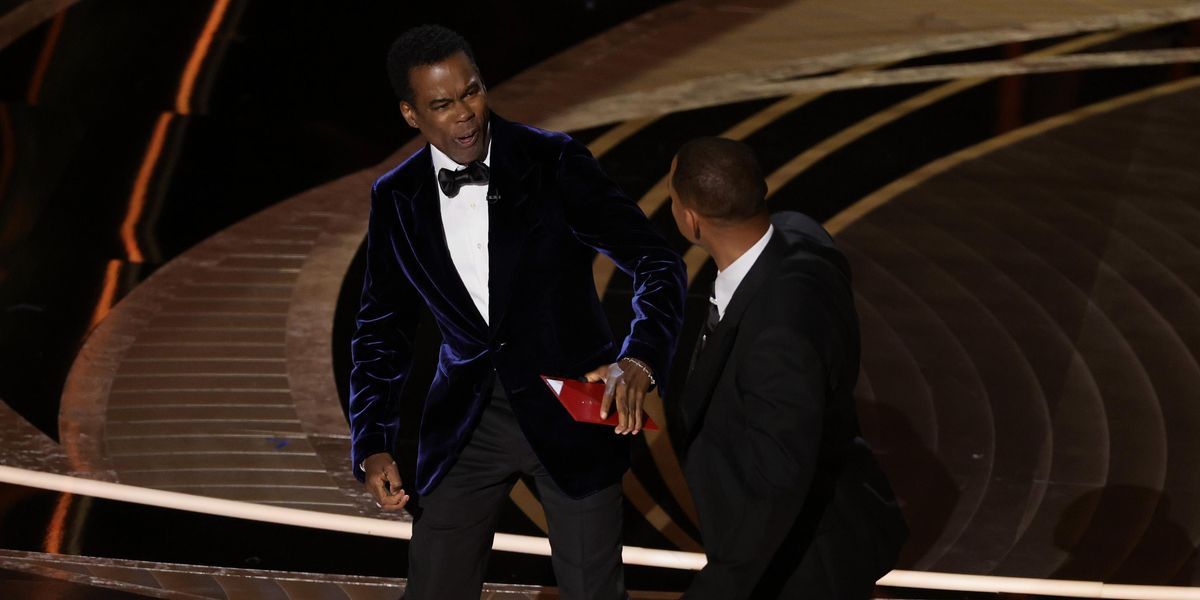 Will Smith Slaps Chris Rock at the 2022 Oscars