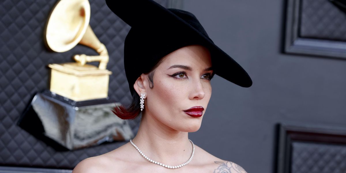 Halsey Only Stayed at the Grammys to Watch BTS Perform