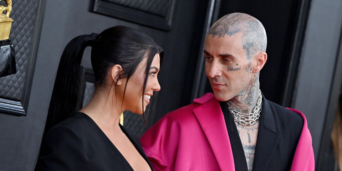 Kourtney Kardashian and Travis Barker Might've Tied the Knot