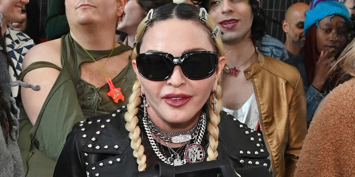 Madonna Was a Surprise Guest at the Central Saint Martins Fashion Show