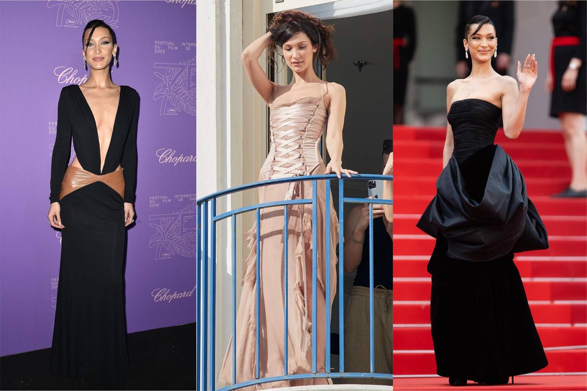 Bella Hadid Wears Vintage Versace Dresses at Cannes 2022 - PAPER Magazine Bella Hadid Wears Vintage Versace Dresses at Cannes 2022 - PAPER Magazine