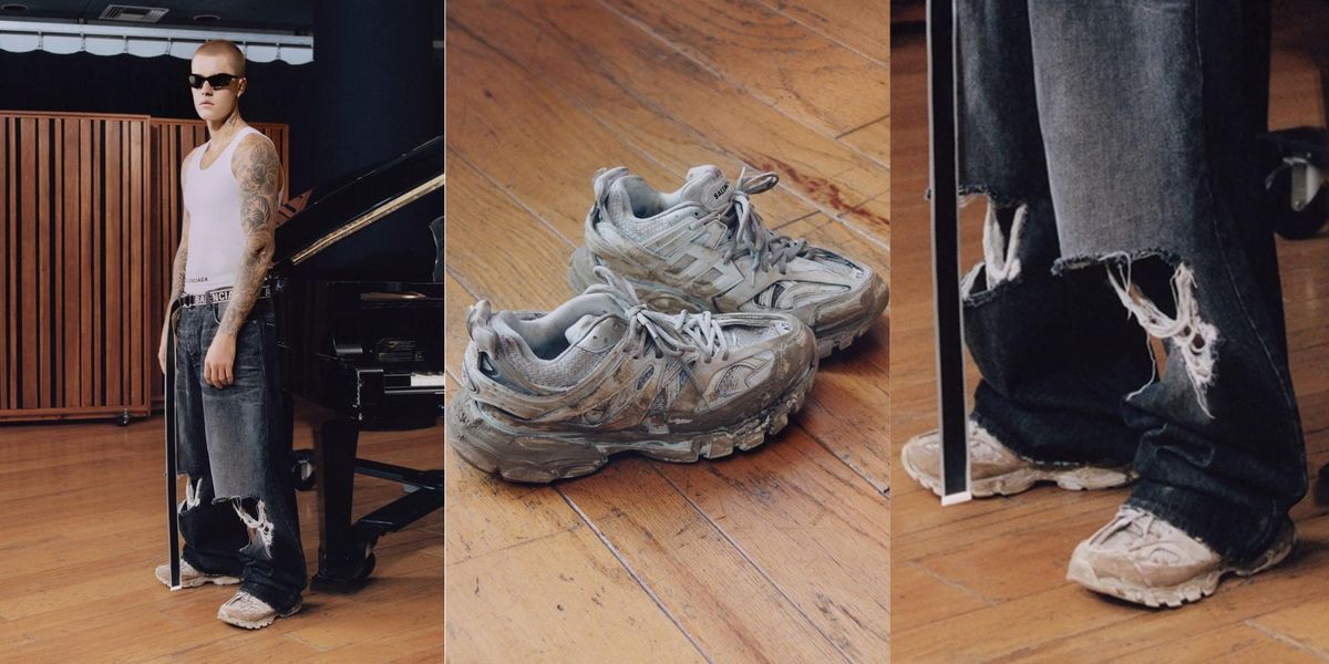 Justin Bieber and His Dirty Sneakers Are in Balenciaga's New Campaign