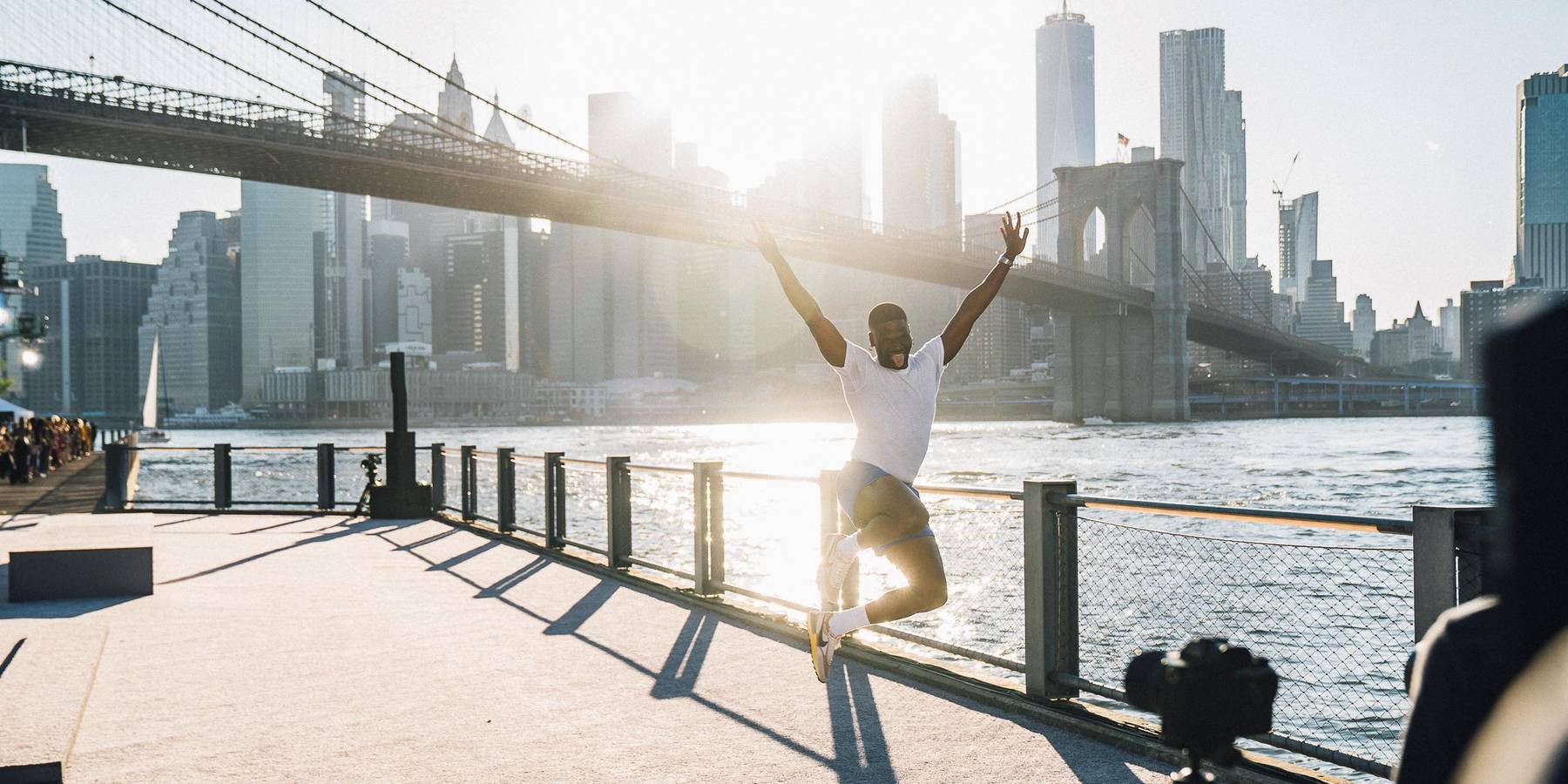 Inside K.NGSLEY's Runway Debut in Front of the New York Skyline