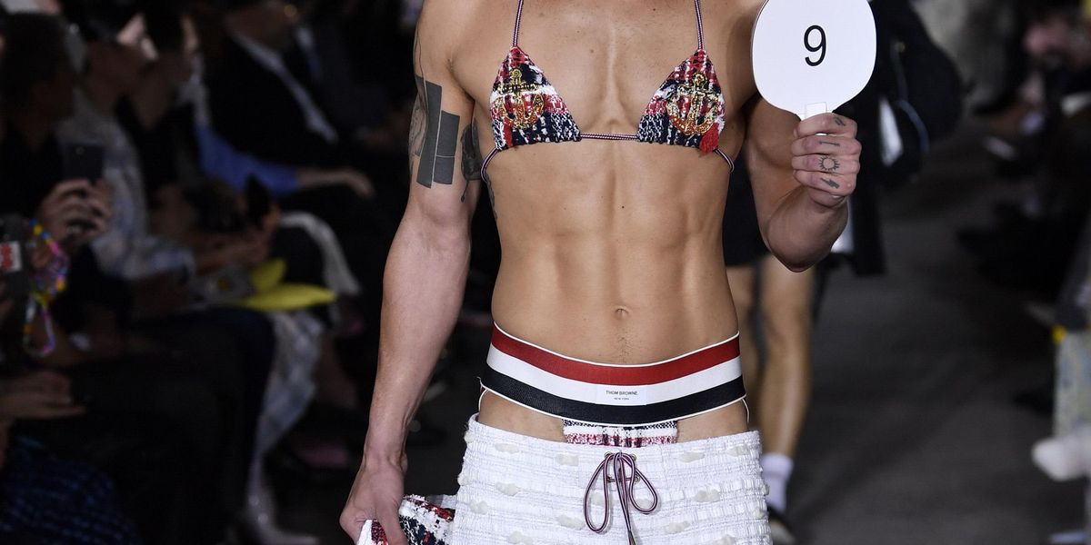 Will Thom Browne's Jockstrap Be the New Miu Miu Micro-Mini?