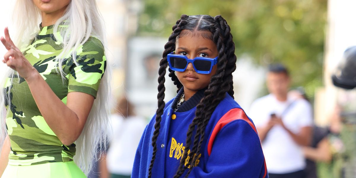 Has North West Been Raiding Ye's Closet?