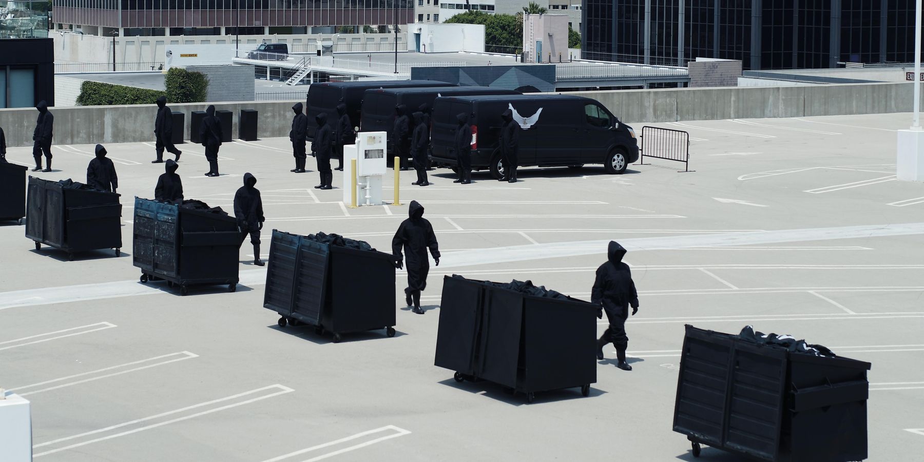 Yeezy Gap's Van Drops Had People Shopping Out of Dumpsters