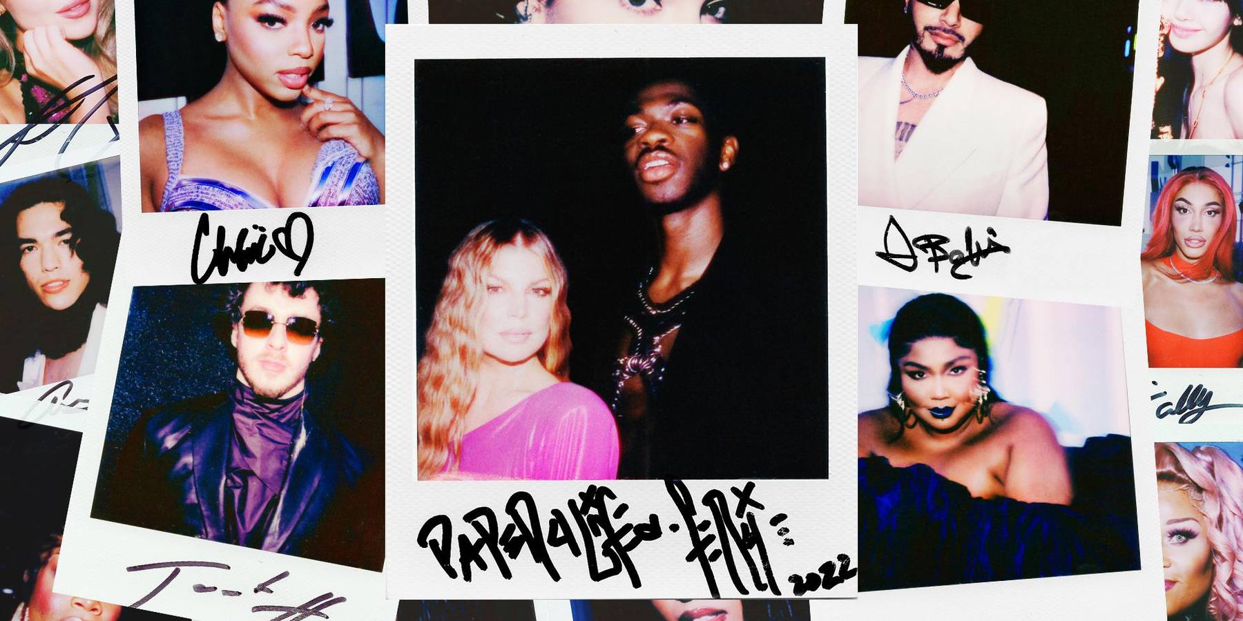 Polaroids Inside the 2022 VMAs