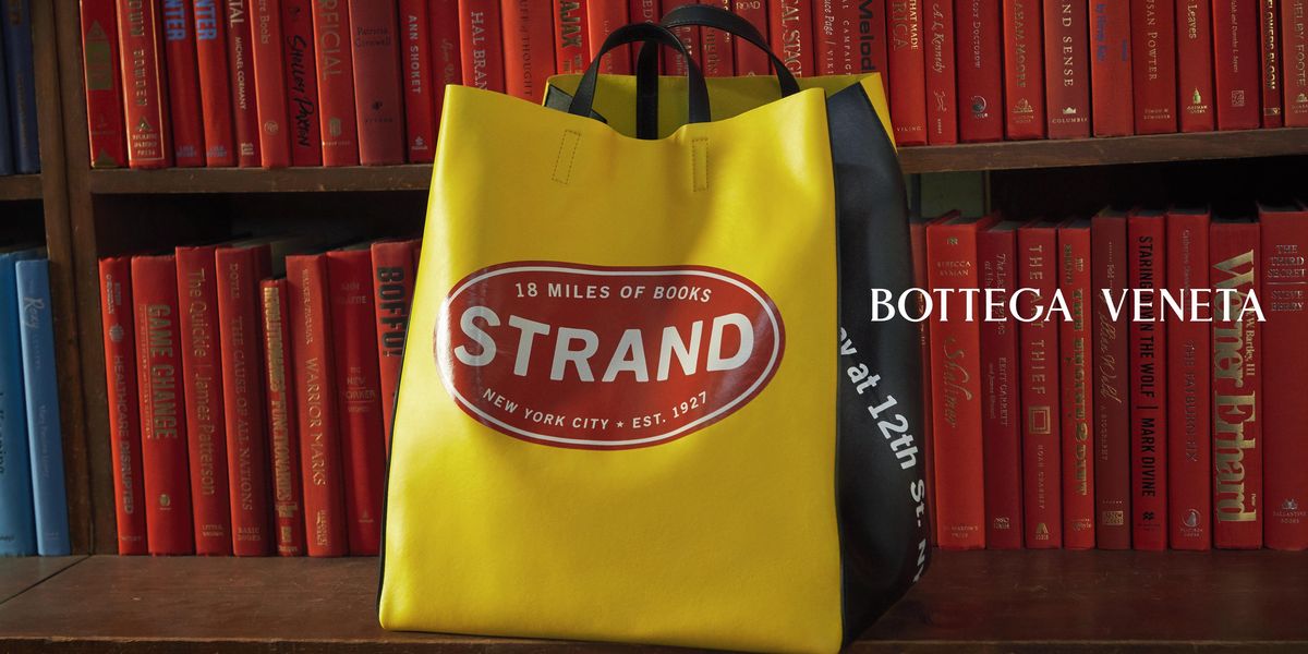 Bottega Veneta Collaborates With The Strand on Totes