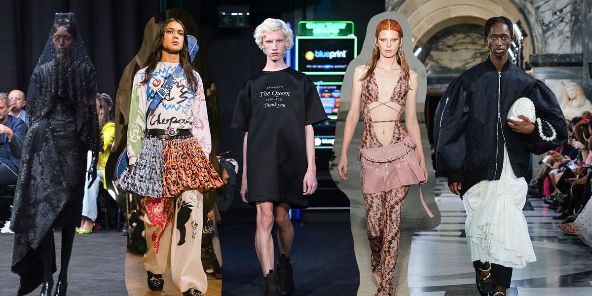 Queen Tributes, Canceled Parties, Fashion Funerals: Inside the London Shows