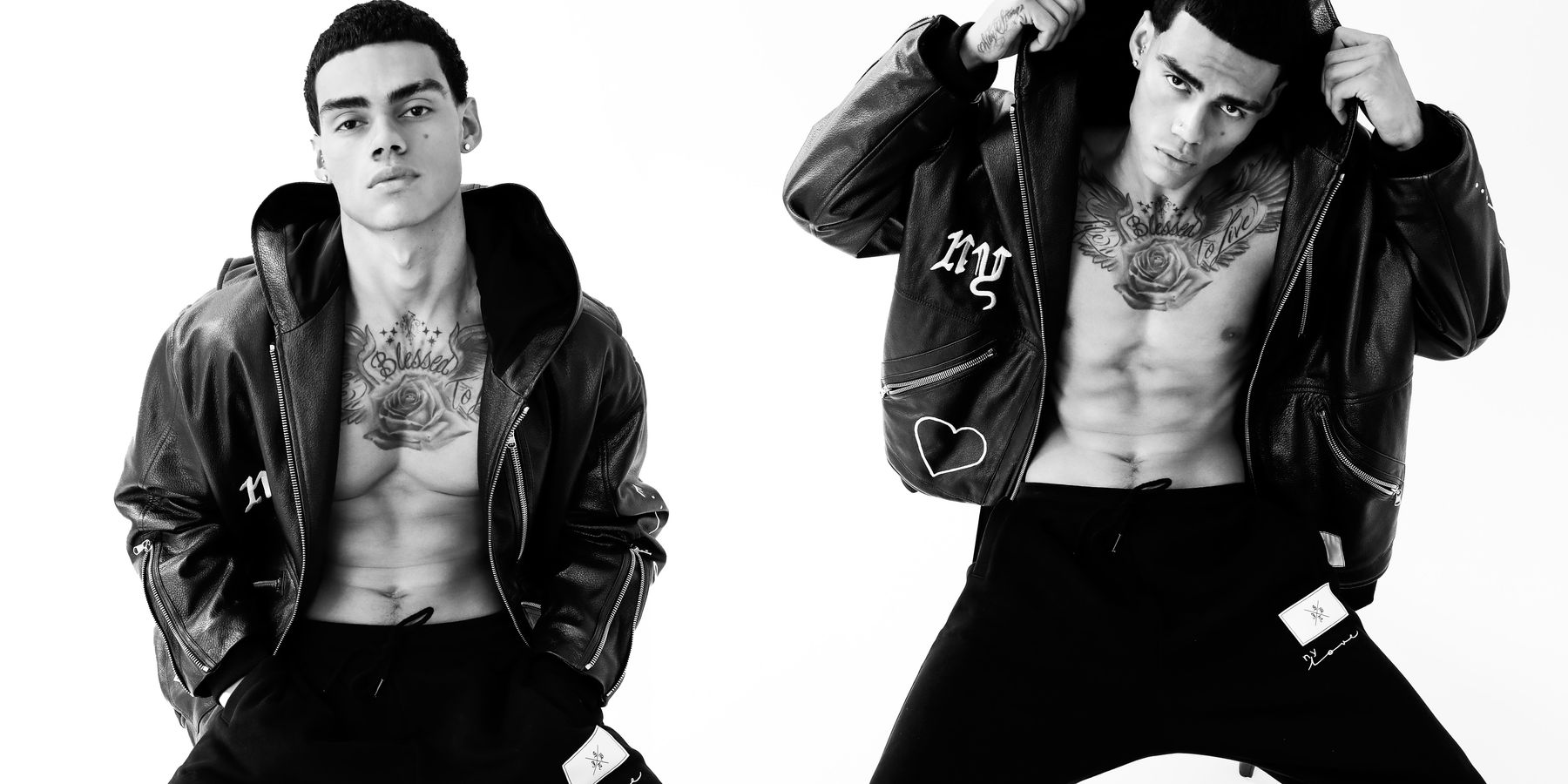 JonBoy's Minimalist Tattoos Meet LaPointe's Monochromatic Designs