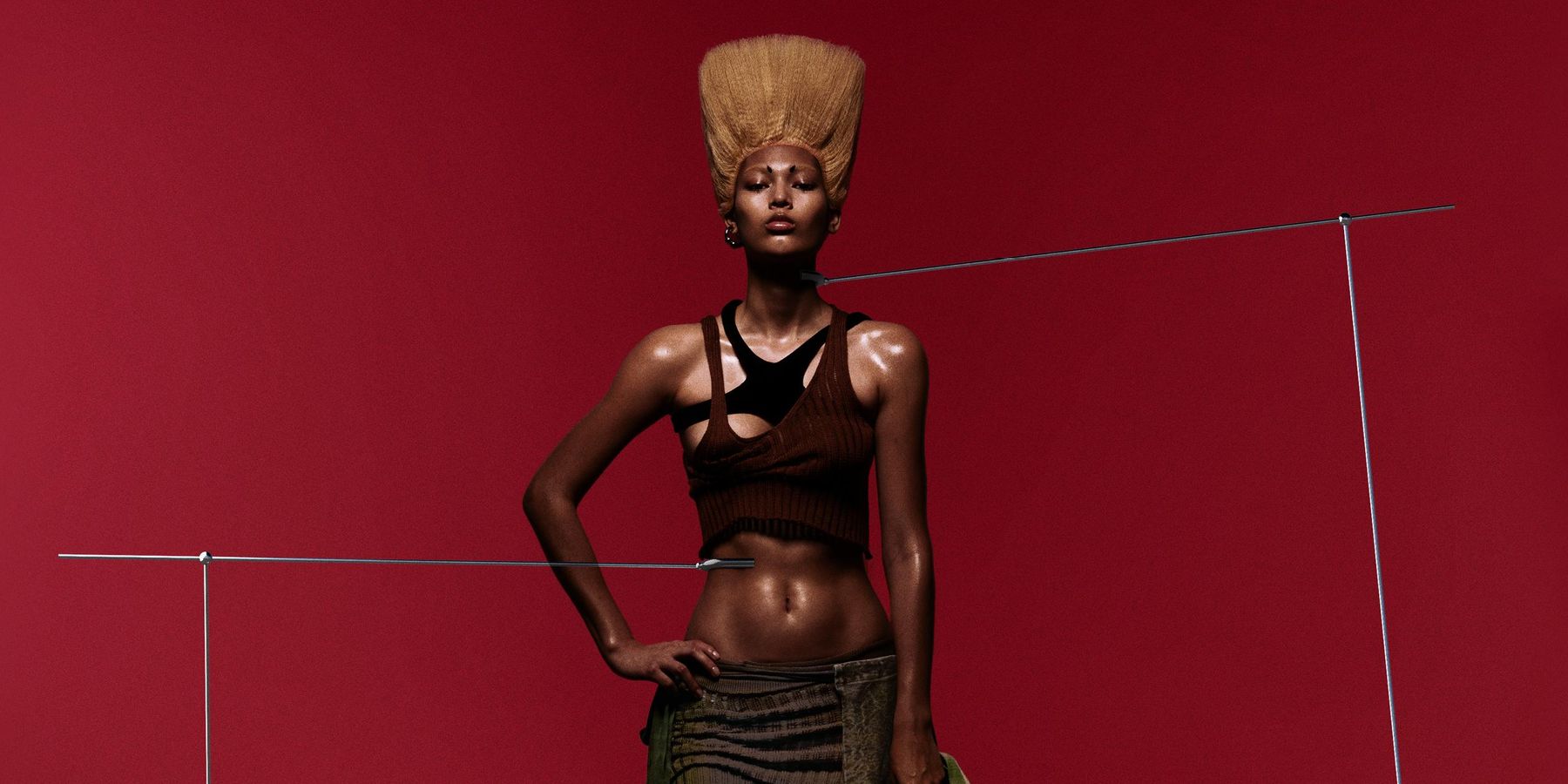 PAPER Fashion: Metallic Arms