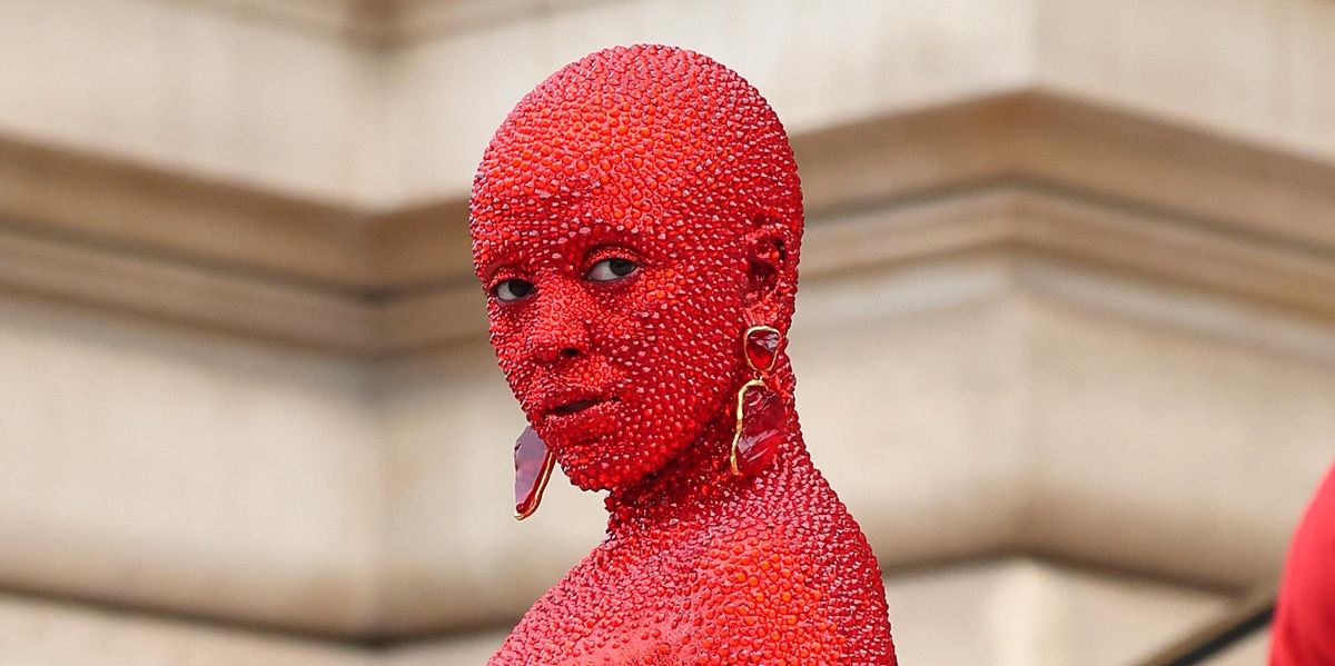 Doja Cat's Schiaparelli Moment Took 5 Hours and 30,000 Crystals to Make