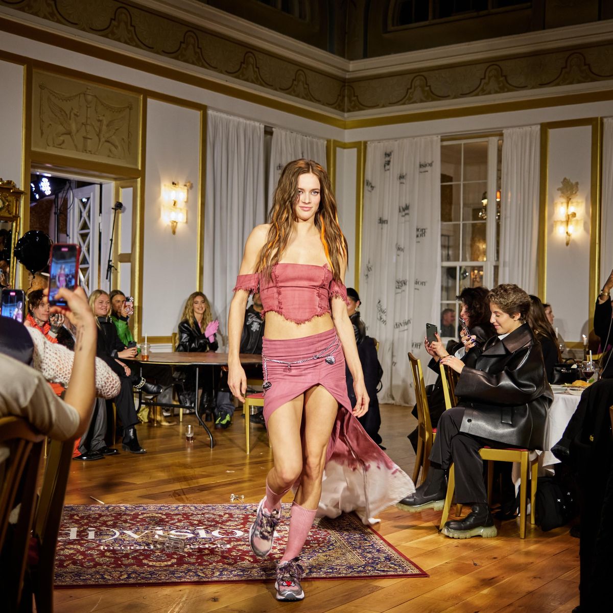 tablecloth dress fashion week Trash To Fashion' topic du jour in New Haven starting July 19