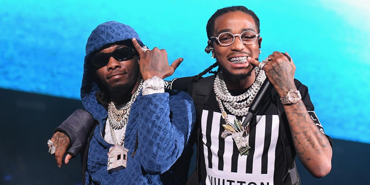 Cardi B Seemingly Scolds Offset and Quavo During Grammys Fight