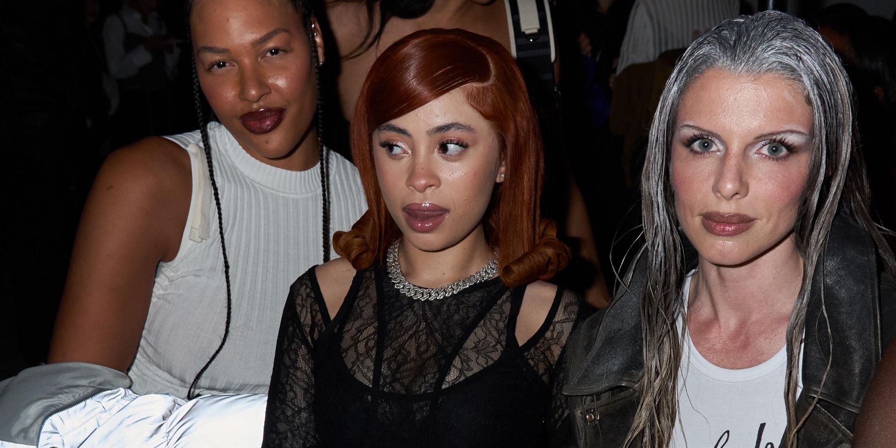 Ice Spice Makes Her NYFW Front Row Debut at Dion Lee