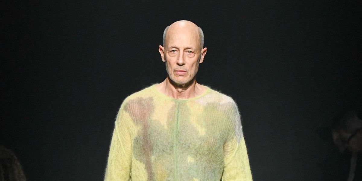 Greg From 'White Lotus' Makes Runway Cameo at Eckhaus Latta's NYFW Show