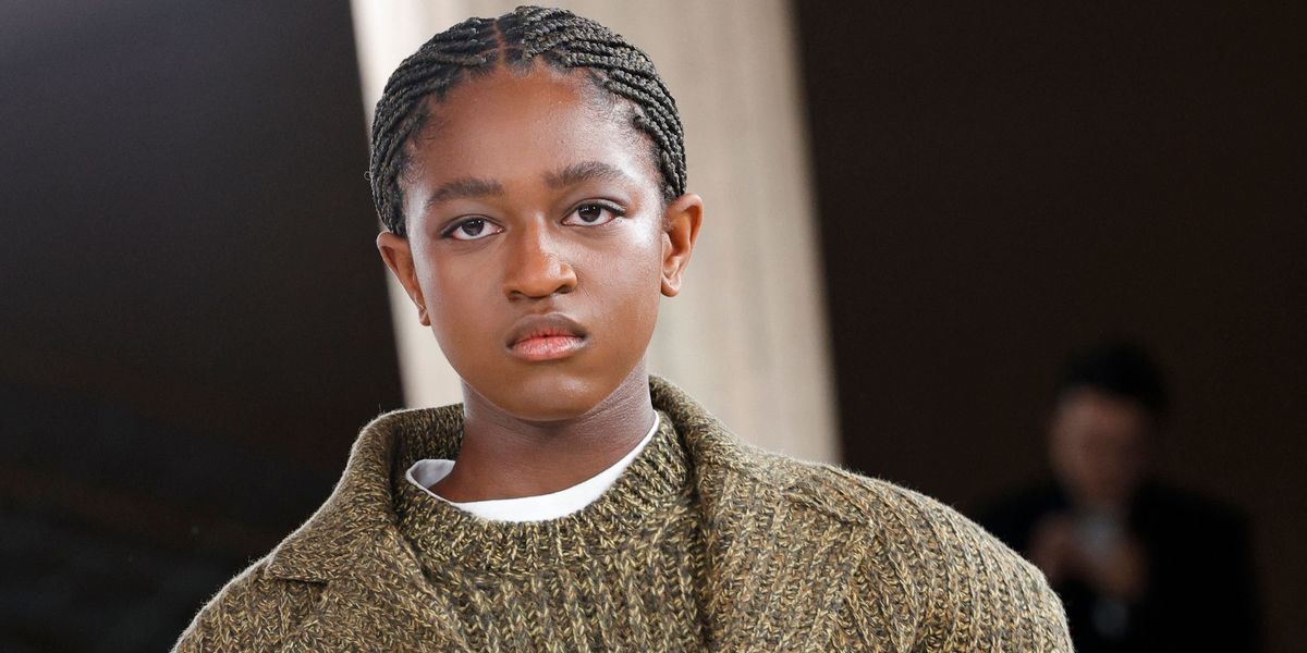 Zaya Wade Makes Her Runway Debut at Miu Miu