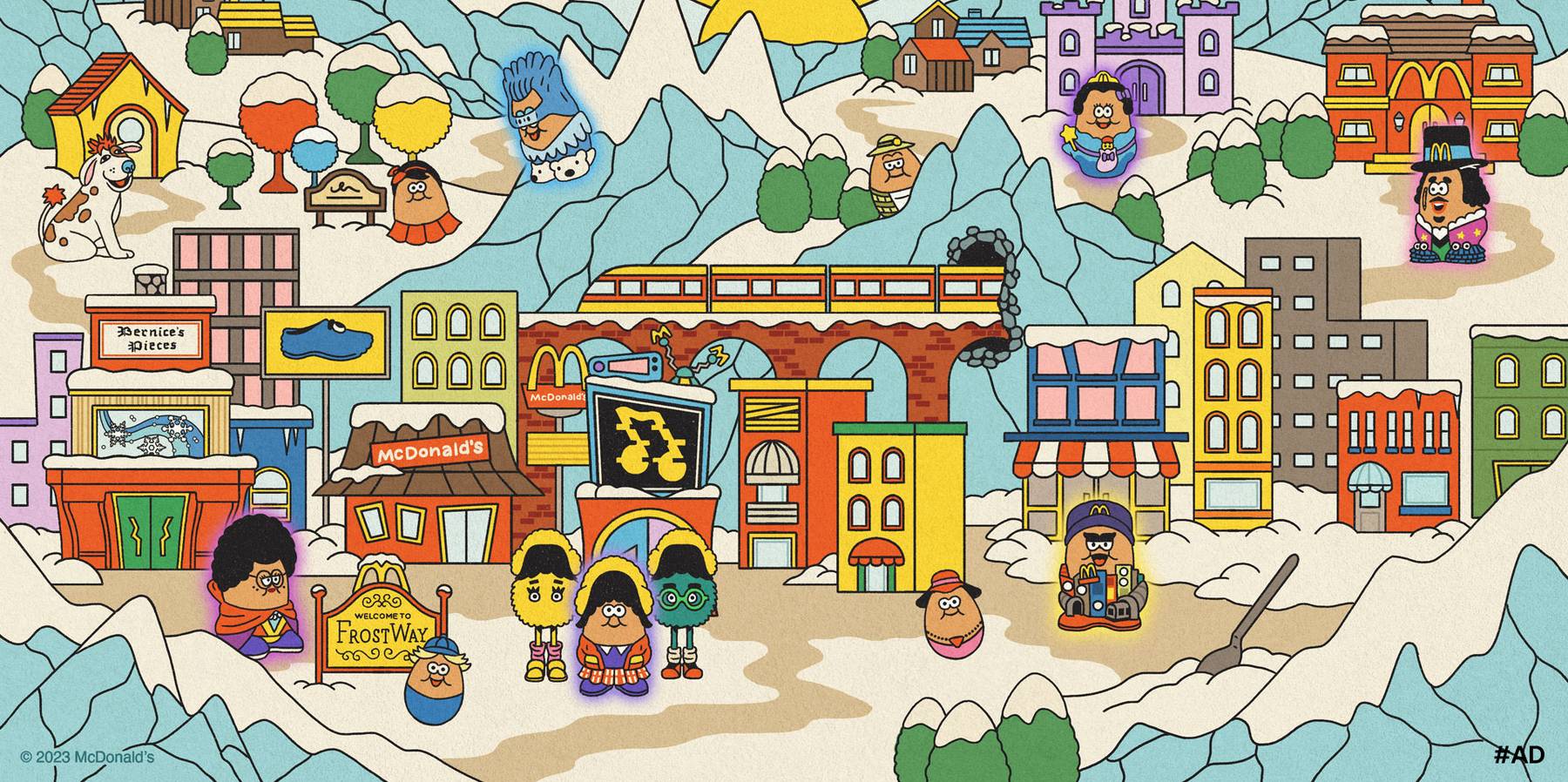 Kerwin Frost and McDonald's Take You Down to Frost Way