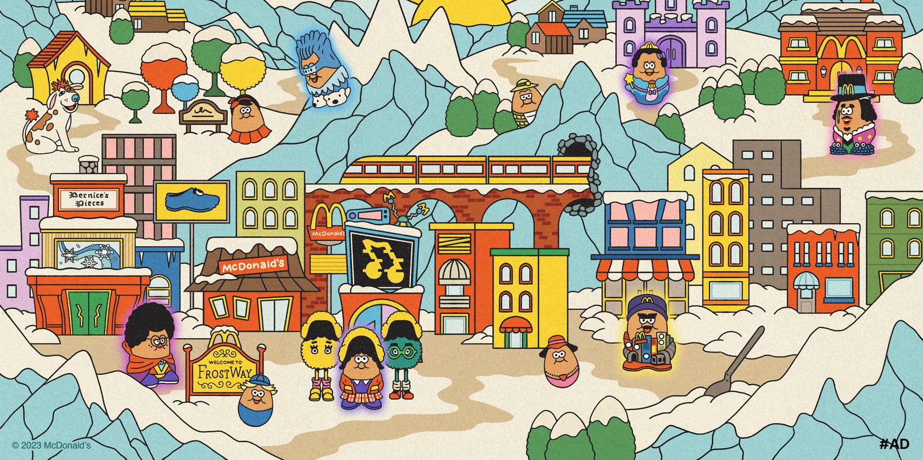 Kerwin Frost and McDonald's Take You Down to Frost Way