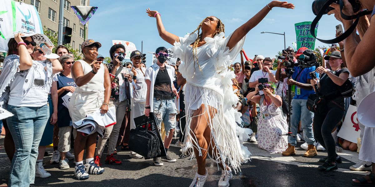Gender Liberation March Rallies for Queer Joy in DC