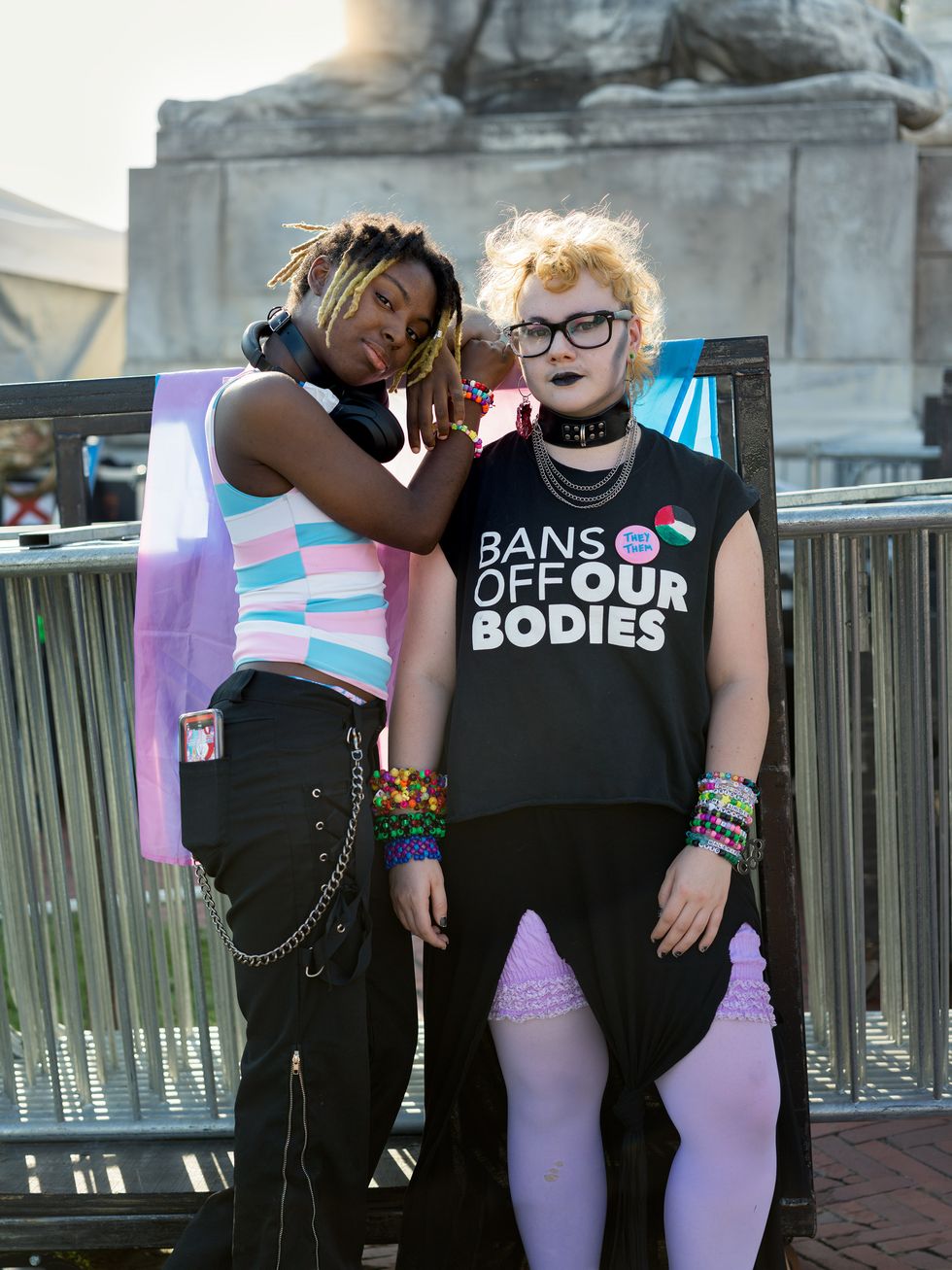Gender Liberation March Rallies for Queer Joy in DC - PAPER Magazine