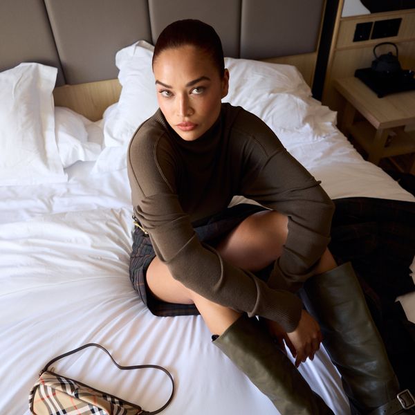 Getting Burberry Ready With Shanina Shaik