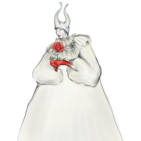 4 Emerging Designers Sketch Their Fantasy Halloween Costumes