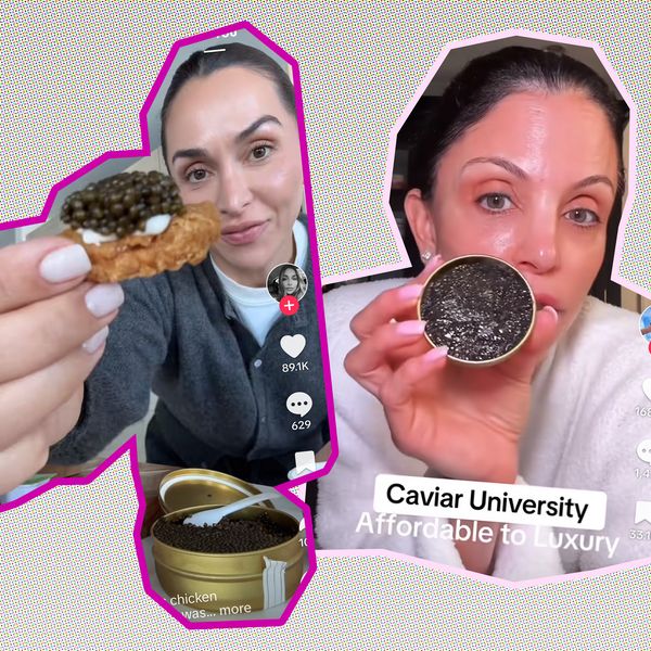 Bethenny Frankel and Danielle Zaslavskya Queen Out on Caviar