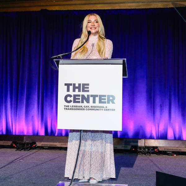 Kesha Accepts LGBT Community Center Visionary Award