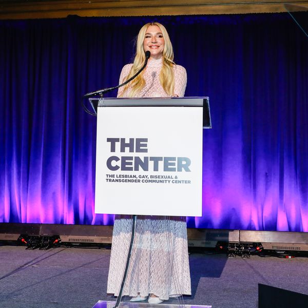 Kesha Accepts LGBT Community Center Visionary Award
