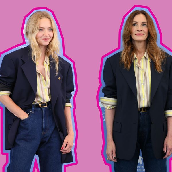 Amanda Seyfried and Julia Roberts Rewrite Fashion Rules in Recycled Versace