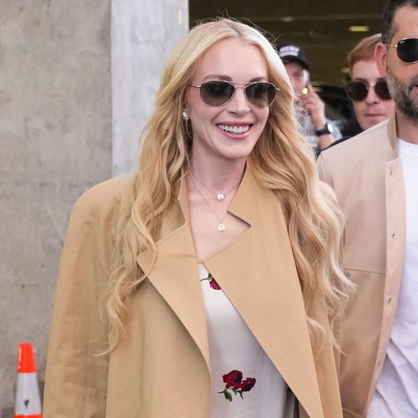 Lindsay Lohan Hung Out With Martha Stewart at NYFW