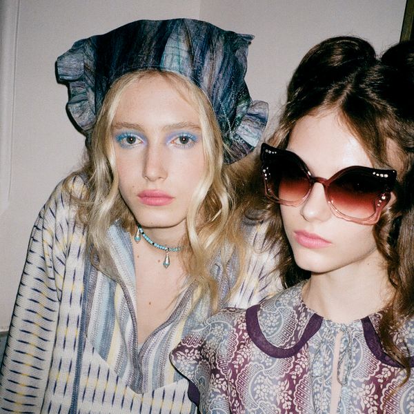 Backstage at Anna Sui’s Fantasy at the Chelsea Hotel