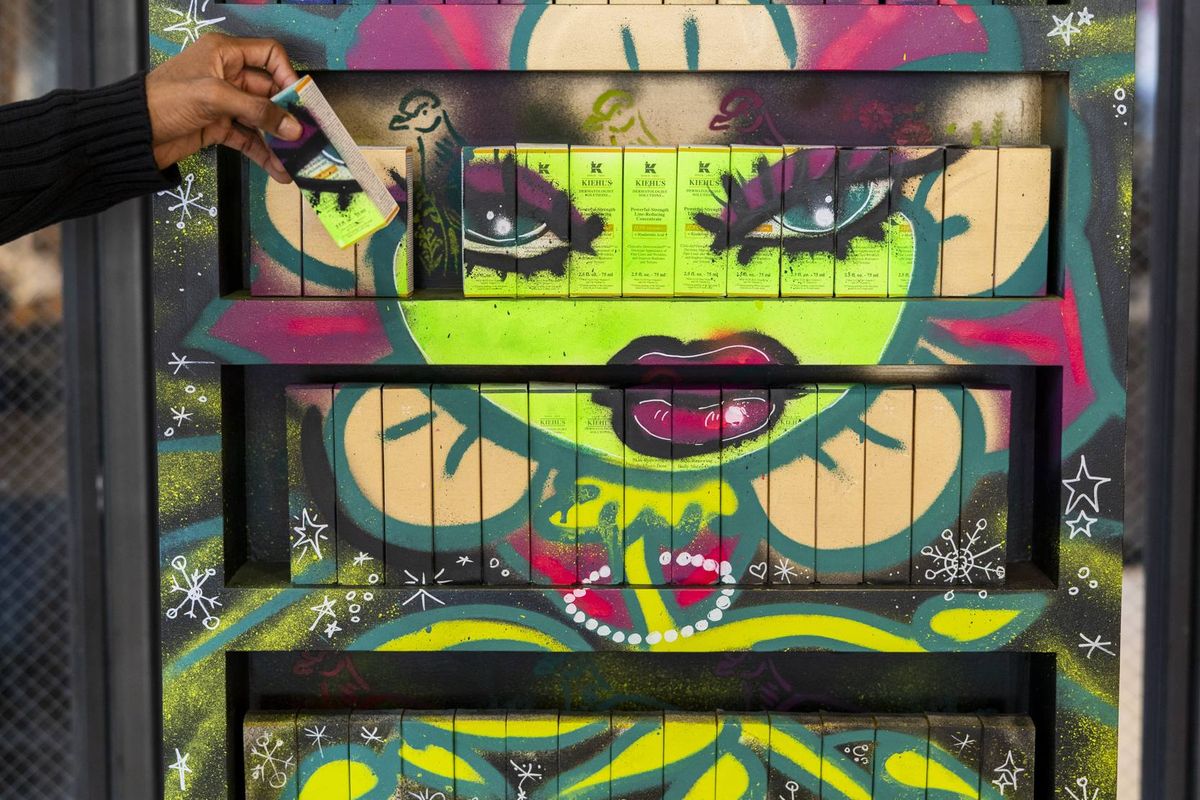 Kiehl’s and Lady Pink Give the Gift of Art This Holiday Season