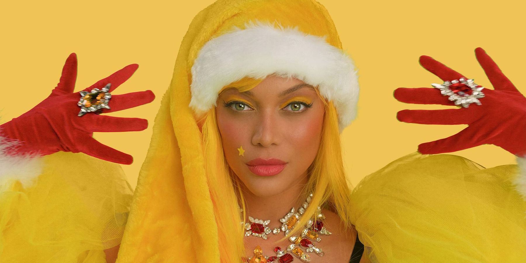Tyra Banks and Santa SMiZE Debut New Music Video and Declare War on Each Other