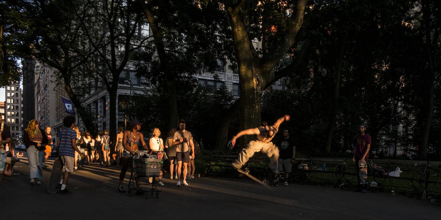 Notes on the Skaters in Tompkins Square Park
