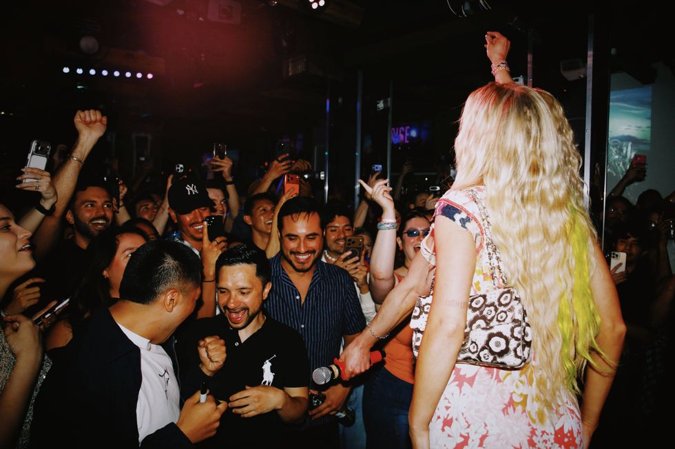 Zara Larsson Stormed RISE Bar With PAPER